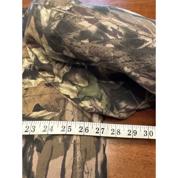 Xl Duxbak Camp Hunting Jacket Camouflage Tree Green Made In USA - Picture 11 of 16